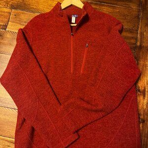 Ibex Quarter Zip Sweater